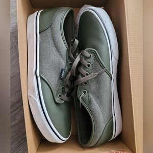 Vans men's size 9 Atwood green